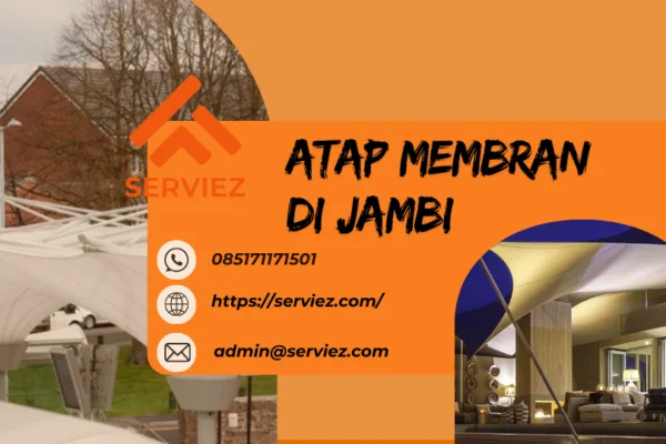 Atap membran di Jambi