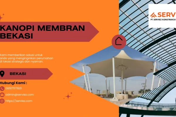 Kanopi membran di Bekasi