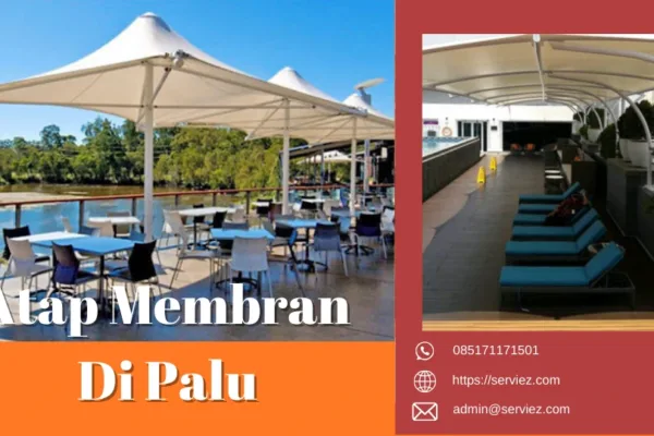 Atap Membran di Palu