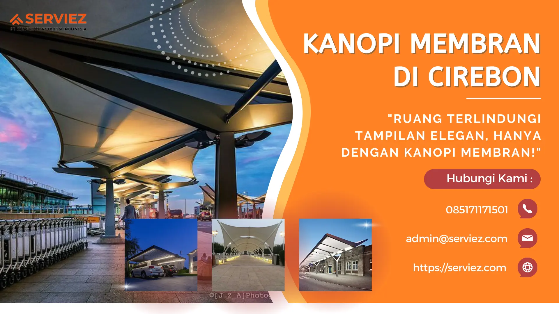 kanopi membran di Cirebon kanopi membran di Cirebon