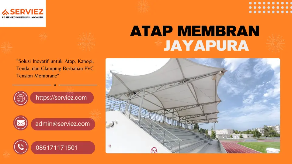 Atap Membran di Jayapura
