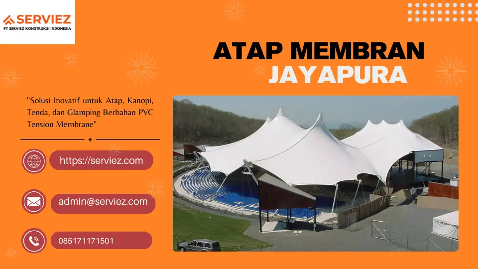 Atap Membran di Jayapura