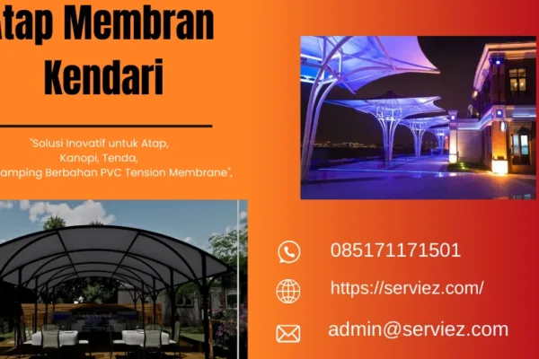 Atap Membran di Kendari