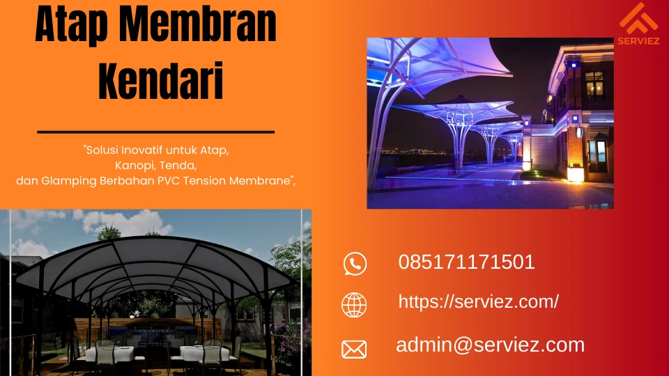 Atap Membran di Kendari