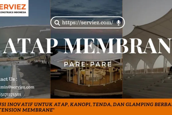 Atap Membran di Pare-Pare