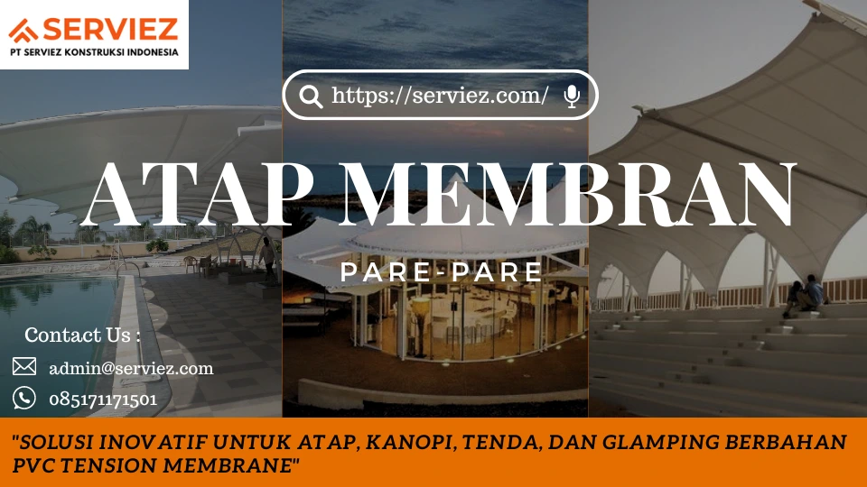 Atap Membran di Pare-Pare