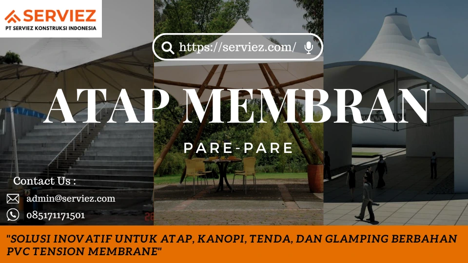 Atap Membran di Pare-Pare