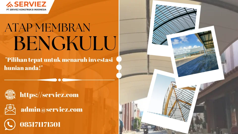 Atap membran di Bengkulu