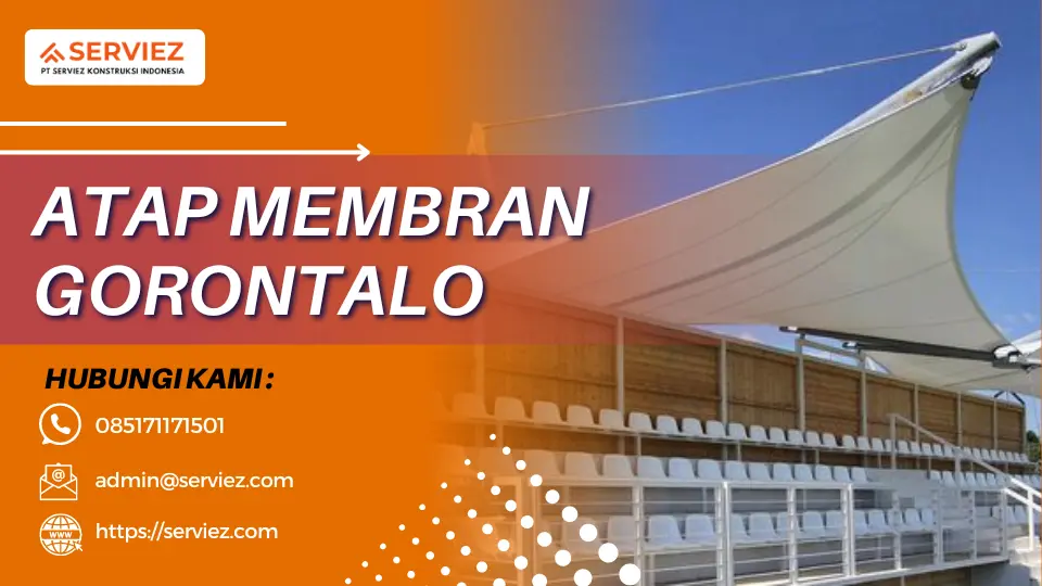 Atap membran Gorontalo