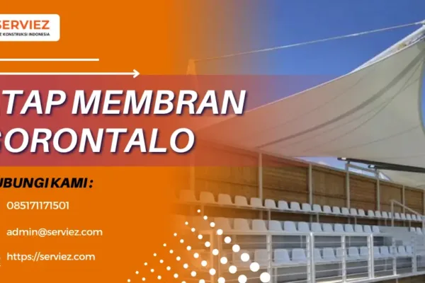 Atap membran Gorontalo
