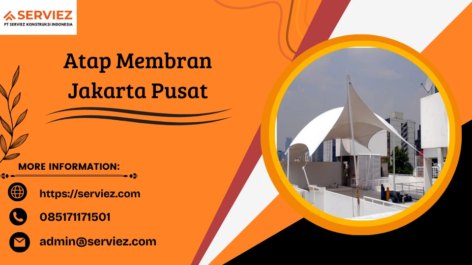 Atap membran Jakarta Pusat
