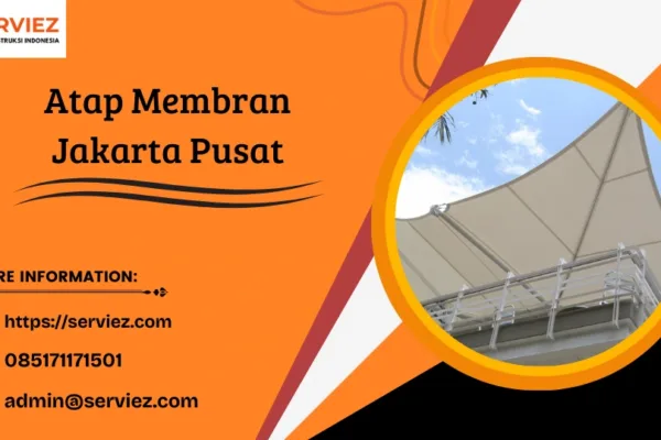 Atap membran Jakarta Pusat