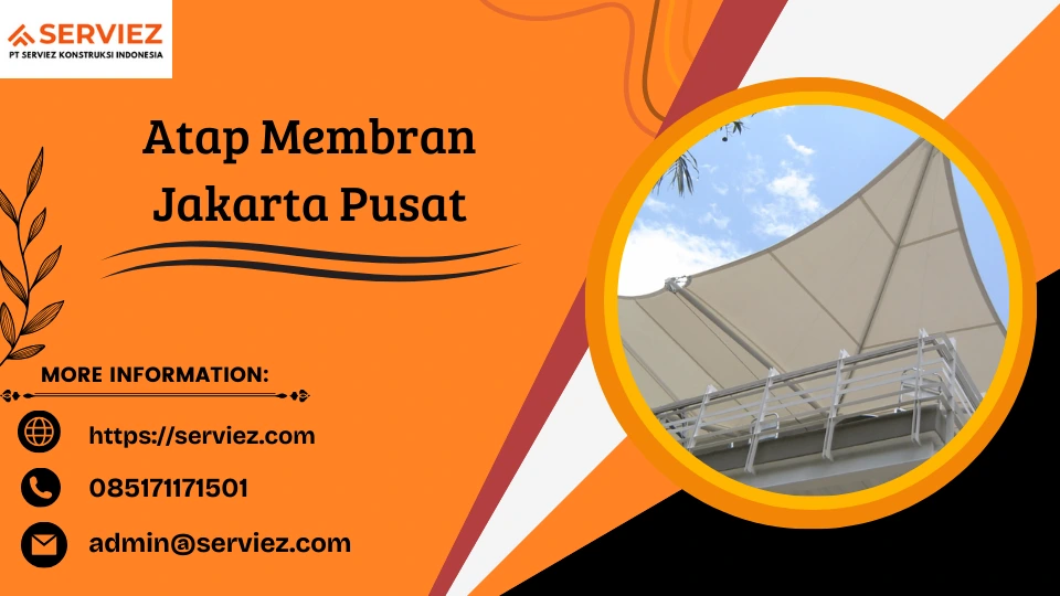 Atap membran Jakarta Pusat