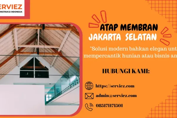 Atap membran Jakarta Selatam