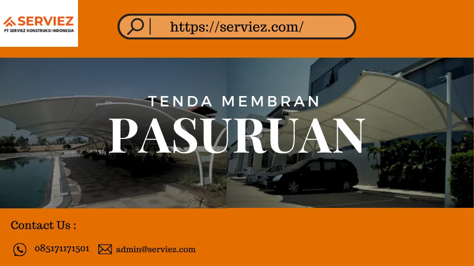 Atap membran Pasuruan 