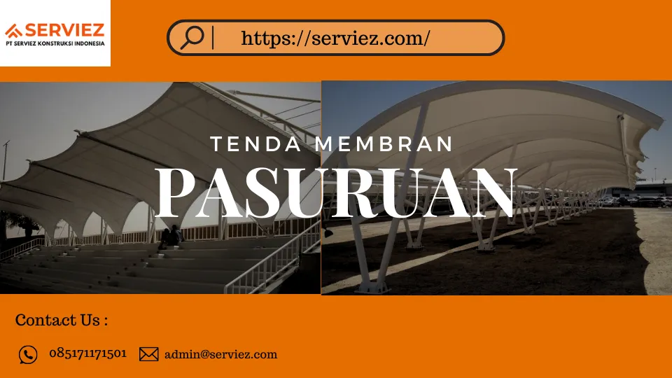 Atap membran Pasuruan 