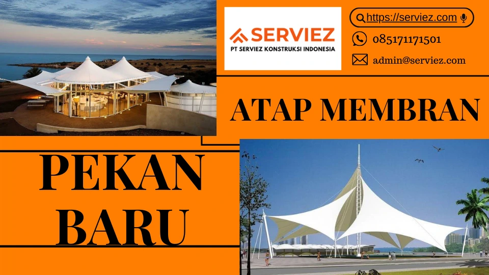 Atap membran Pekanbaru