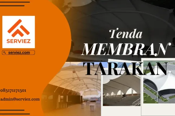 Atap membran Tarakan