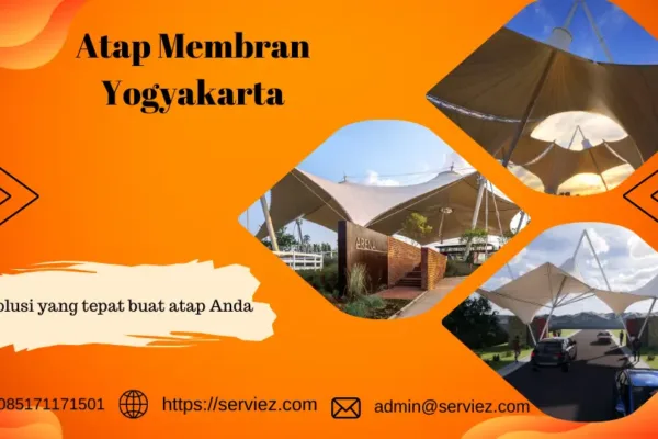 Atap membran Yogyakarta