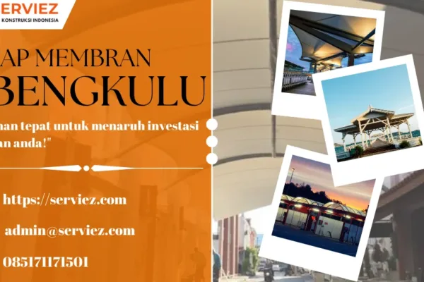 Atap membran di Bengkulu