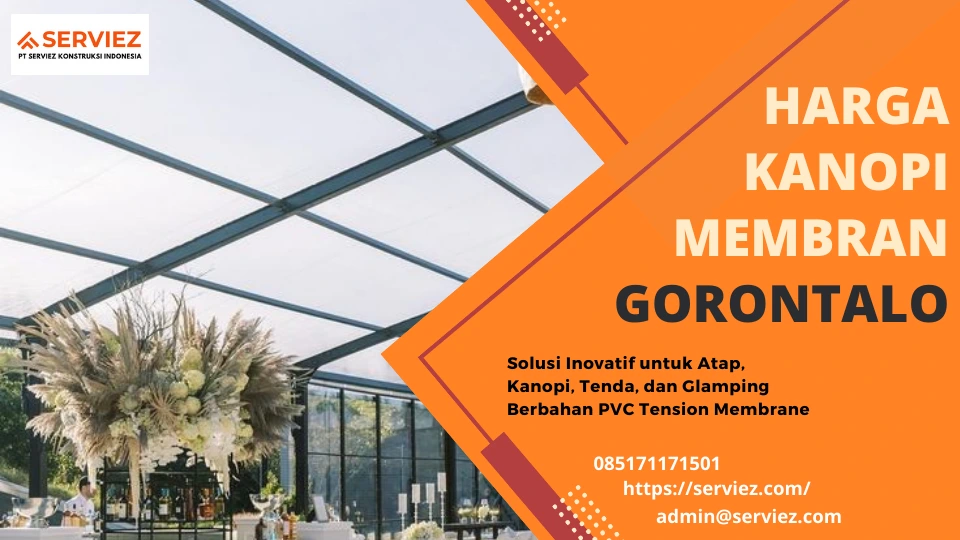 Harga Kanopi Membran Gorontalo