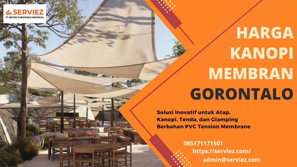 Harga Kanopi Membran Gorontalo