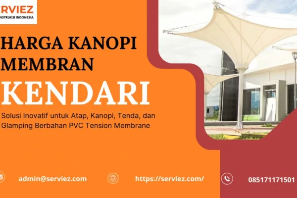 Harga Kanopi Membran Kendari
