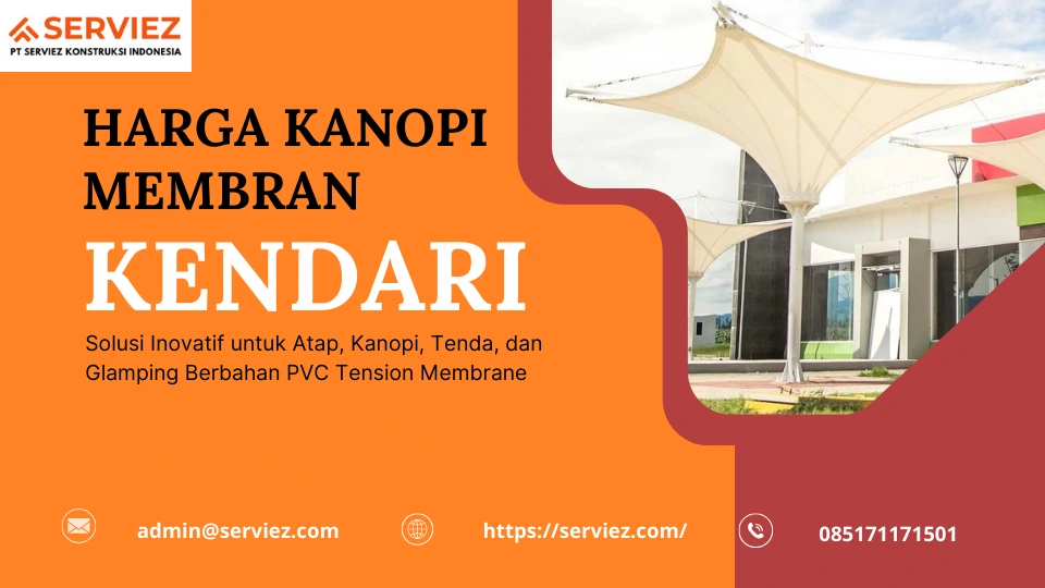 Harga Kanopi Membran Kendari