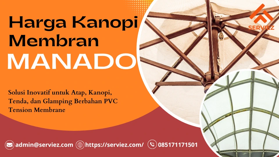 Harga Kanopi Membran Manado