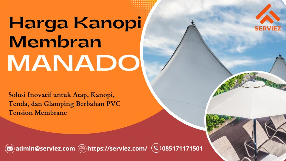 Harga Kanopi Membran Manado