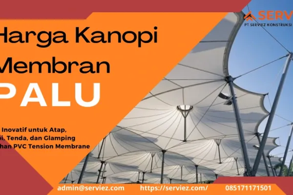Harga Kanopi Membran Palu