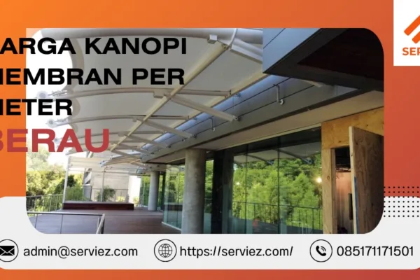 Harga Kanopi Membran Per Meter Berau