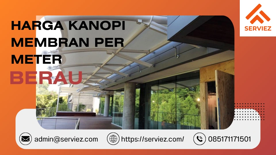 Harga Kanopi Membran Per Meter Berau
