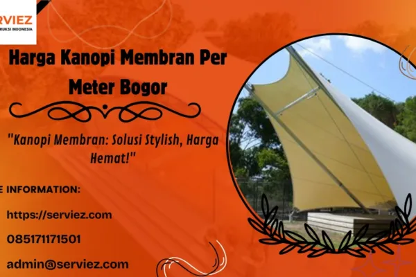 Harga Kanopi Membran Per Meter Bogor