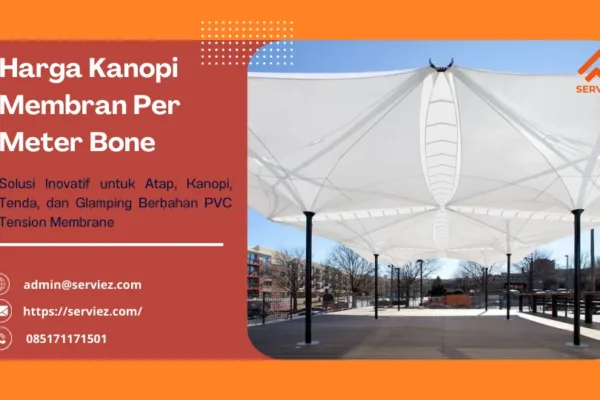 Harga Kanopi Membran Per Meter Bone