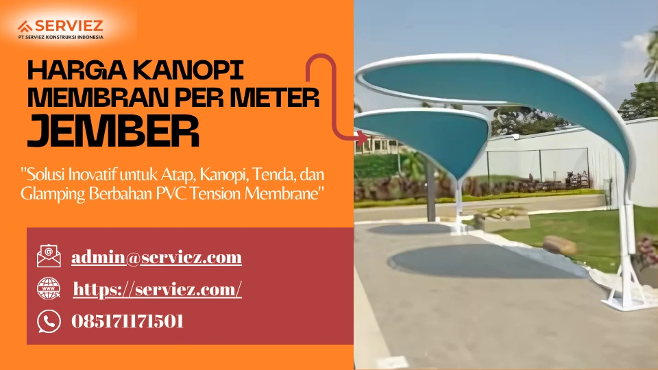 Harga Kanopi Membran Per Meter Jember