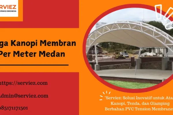 Harga Kanopi Membran Per Meter Medan