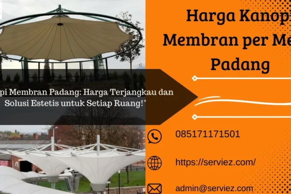 Harga Kanopi Membran Per Meter Padang