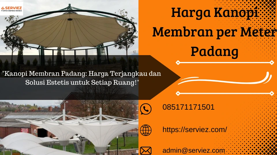 Harga Kanopi Membran Per Meter Padang