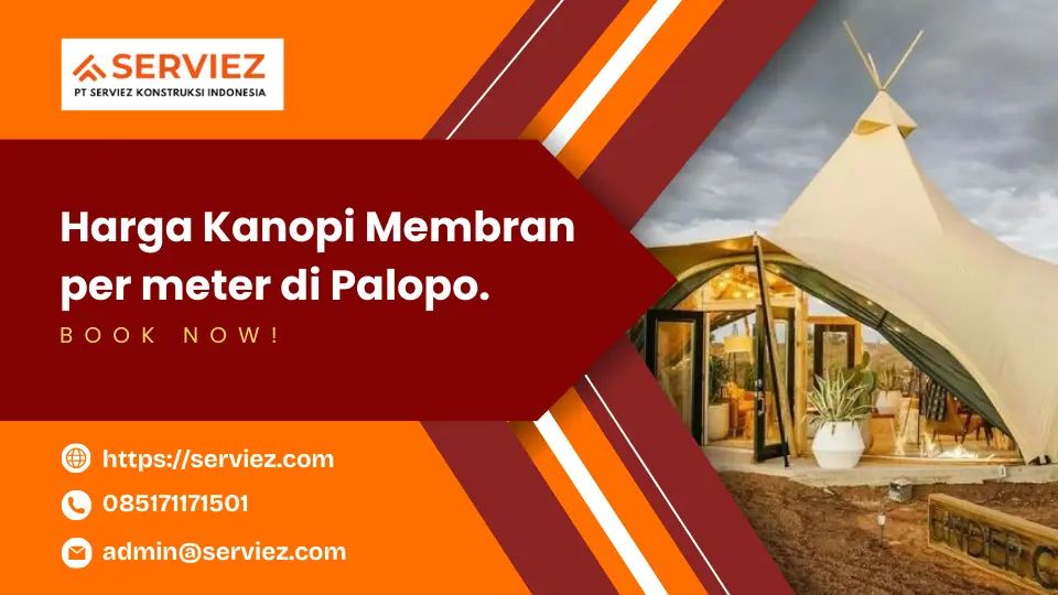 Harga Kanopi Membran Per Meter Palopo
