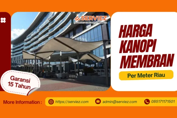 Harga Kanopi Membran Per Meter Riau