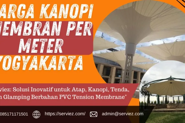 Harga Kanopi Membran Per Meter Yogyakarta