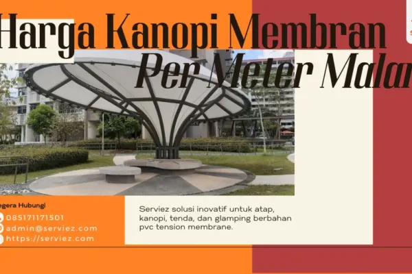 Harga Kanopi Membran Per Meter Malang