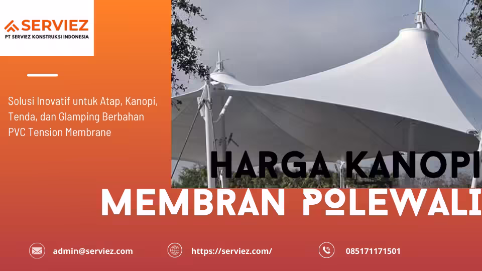 Harga Kanopi Membran Polewali