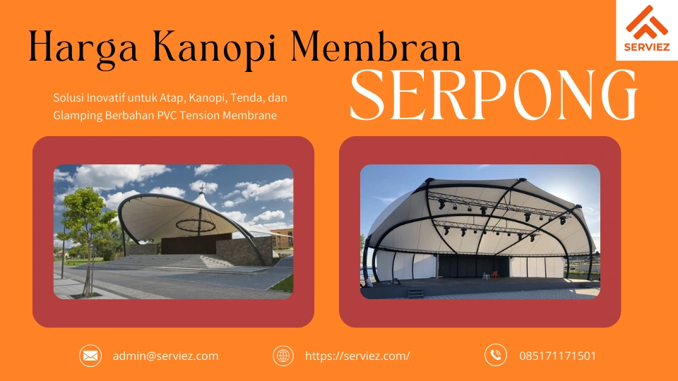 Harga Kanopi Membran Serpong