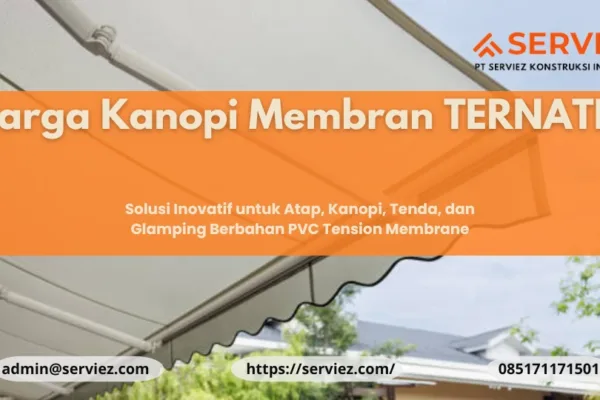 Harga Kanopi Membran Ternate