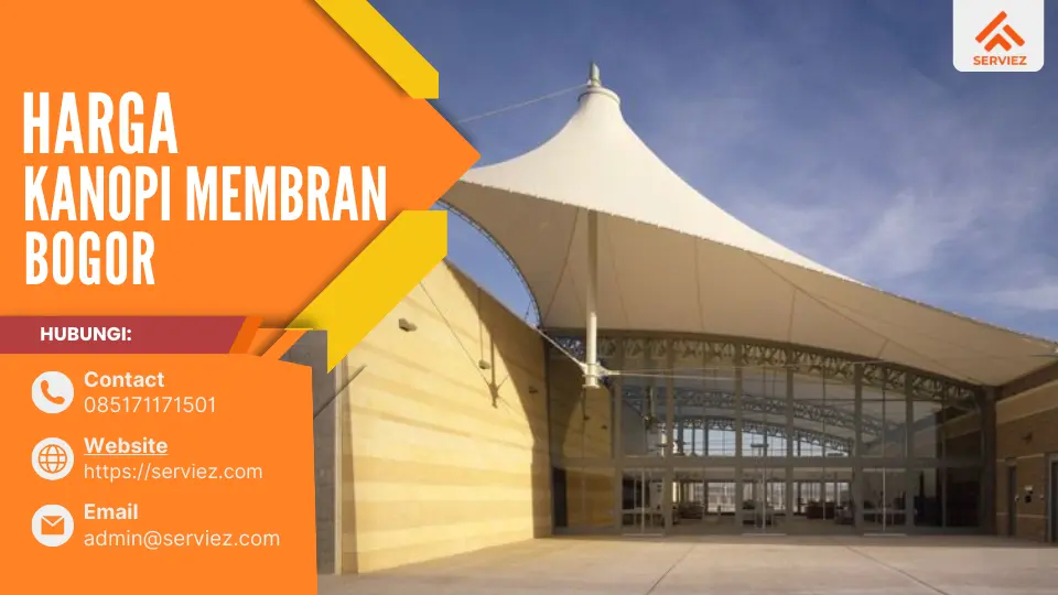 Harga Kanopi Membran Bogor