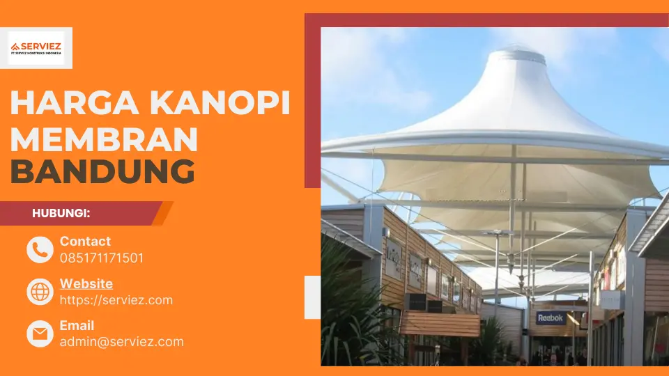 Harga Kanopi Membran Bandung