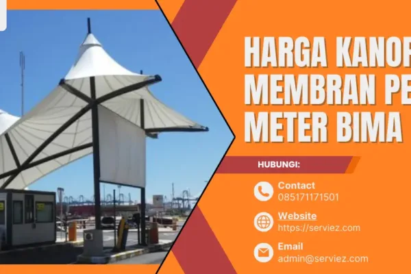 Harga Kanopi Membran Per Meter Bima