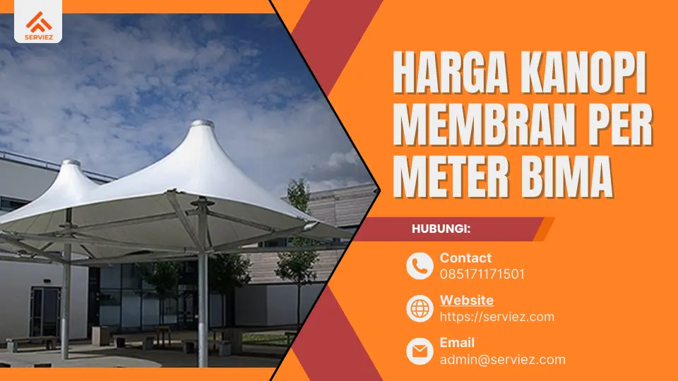 Harga Kanopi Membran Per Meter Bima